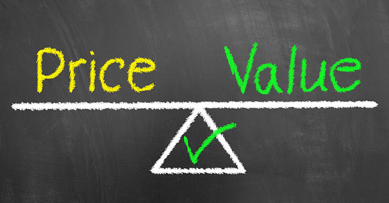 Price verse Value